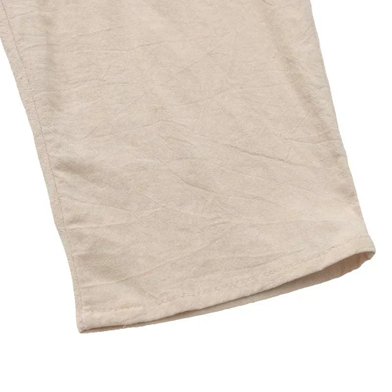 Donato | Pantaloni a vita elastica con coulisse e tasche da uomo