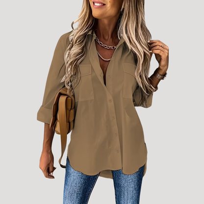 Violet | Camicia Donna Taglio Casual Bottonata