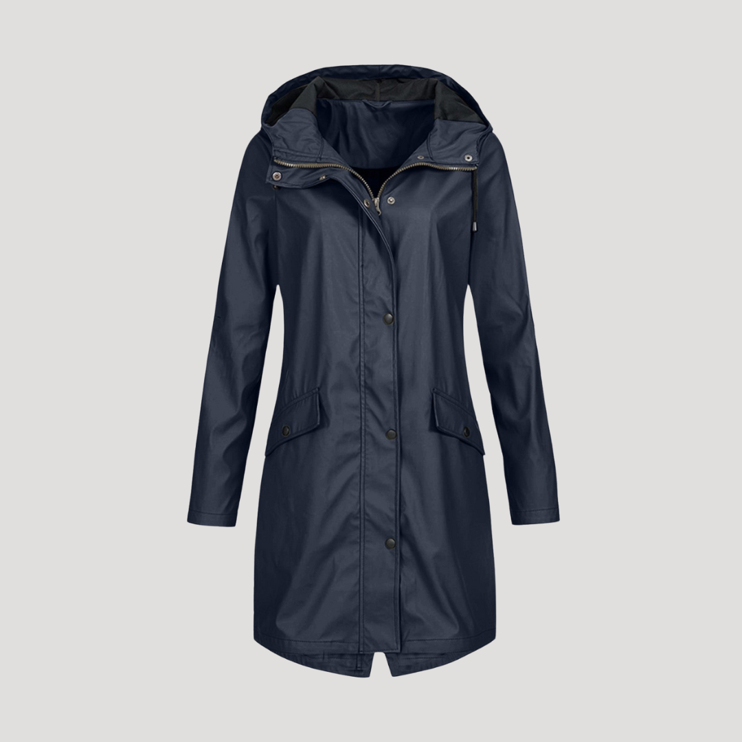 Pascale | Cappotto Donna Casual con Cappuccio e Tasche