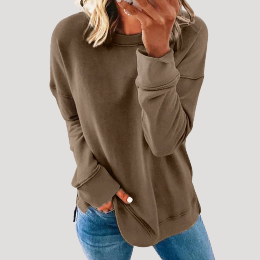 Marisol | Sweat Donna Oversize Maniche Lunghe