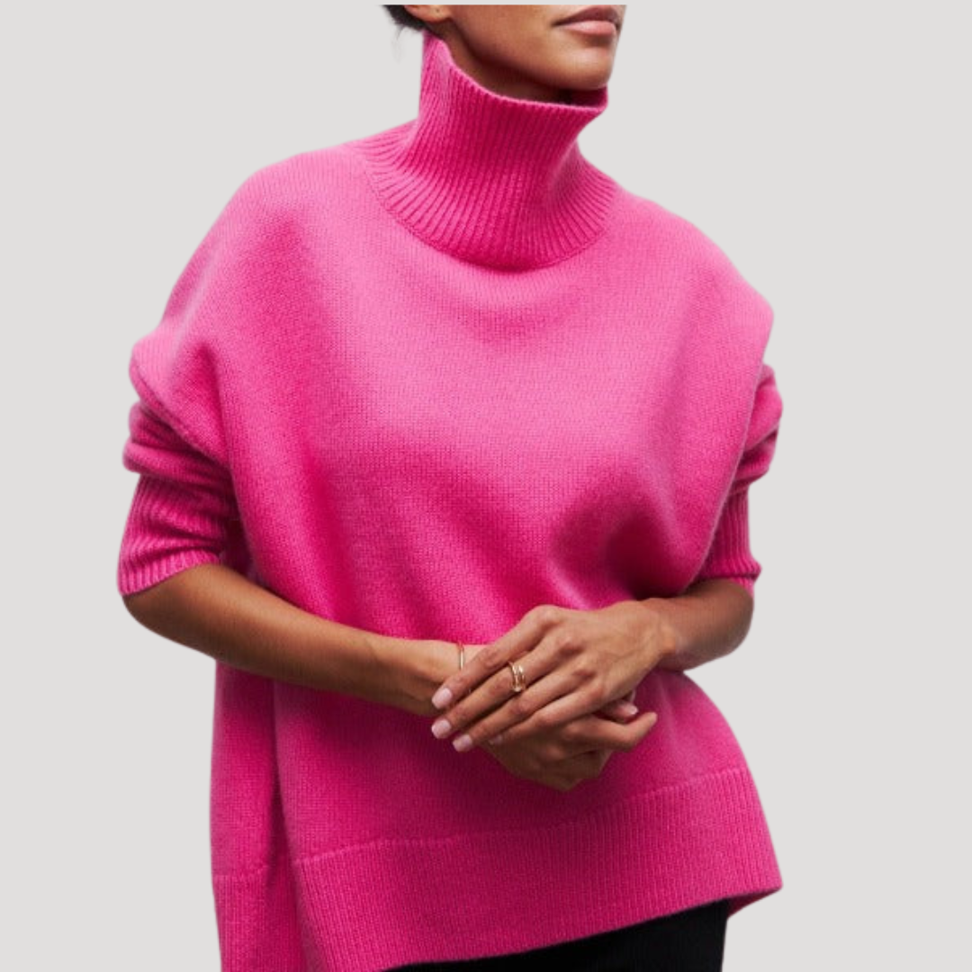 Gabrielle | Pull Oversize Donna Collo Alto