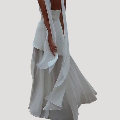 Sabrina | Abito lungo elegante con spacco