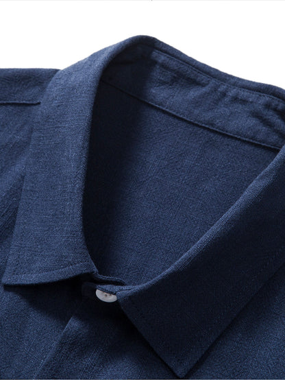 Arturo | Completo camicia a maniche corte e pantaloni con coulisse da uomo