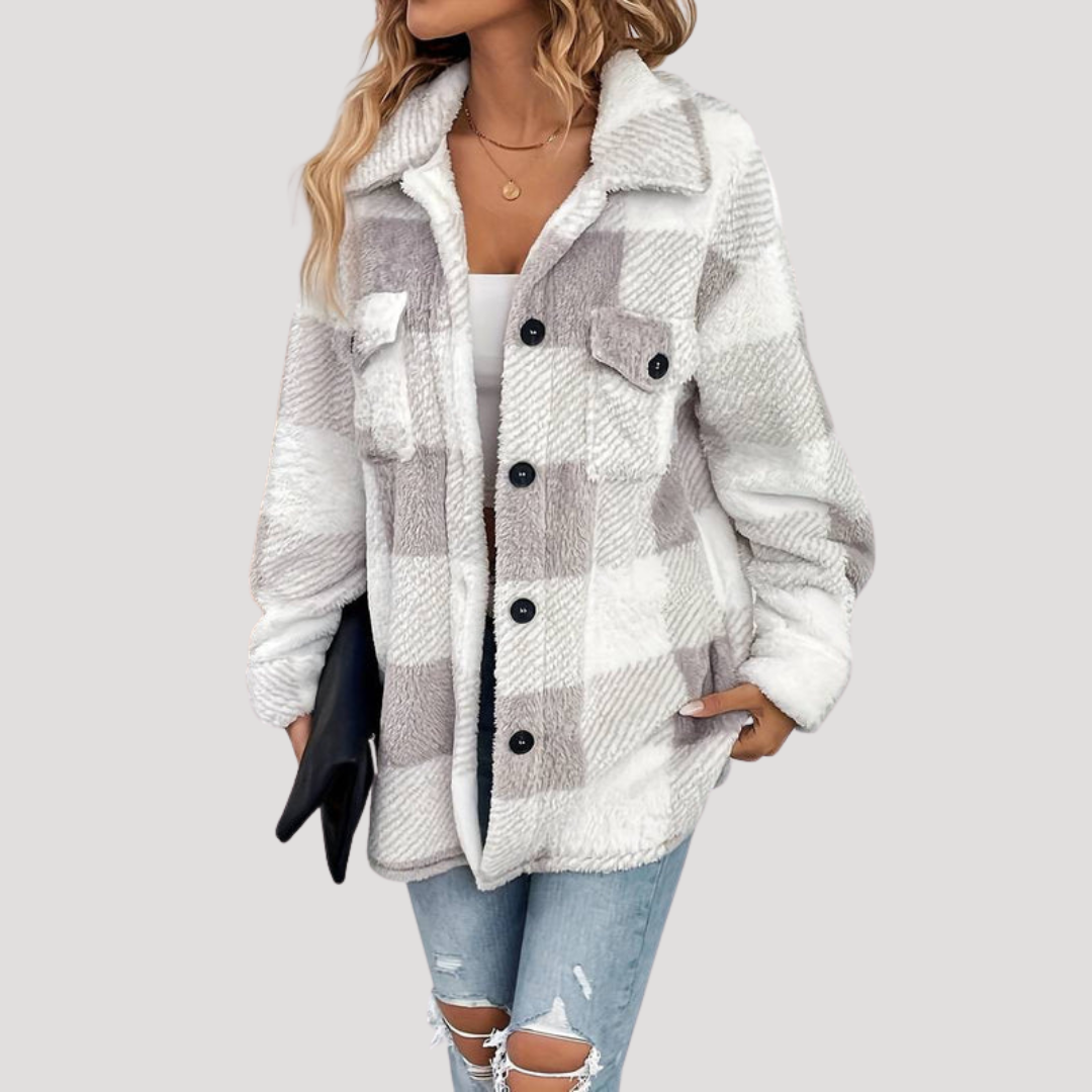 Fatima | Camicia Donna a Quadri Casual