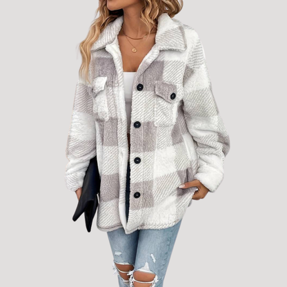 Fatima | Camicia Donna a Quadri Casual