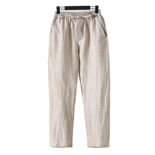 Benedetto | Pantaloni con coulisse in vita e tasche laterali da uomo