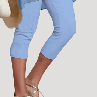 Adrienne | Leggings Capri Donna Modellanti e Confortevoli