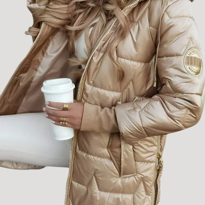 Maria Chiara | Giubbotto Donna Imbottito con Cappuccio Confortevole
