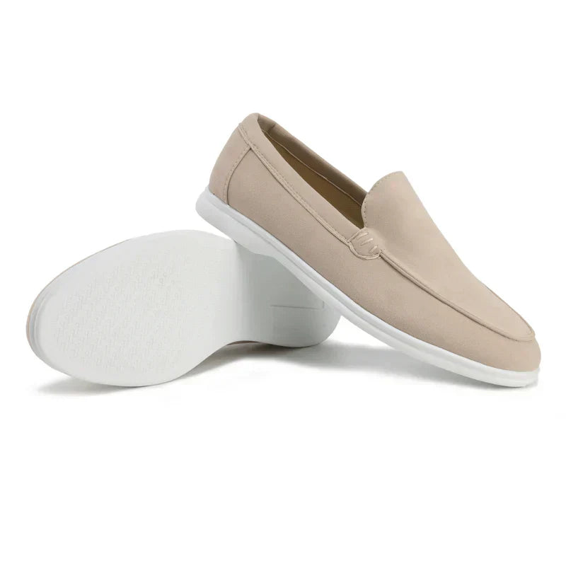 Gaetano | Mocassini slip-on con suola bianca da uomo