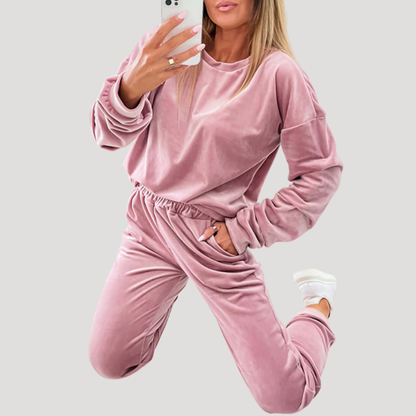 Ariane | Completo Donna Felpa e Pantaloni Sportivi Casual