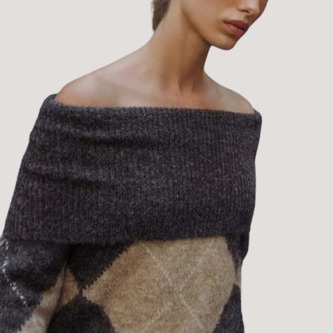 Gabriella | Pull Donna Argyle Spalle Scoperte