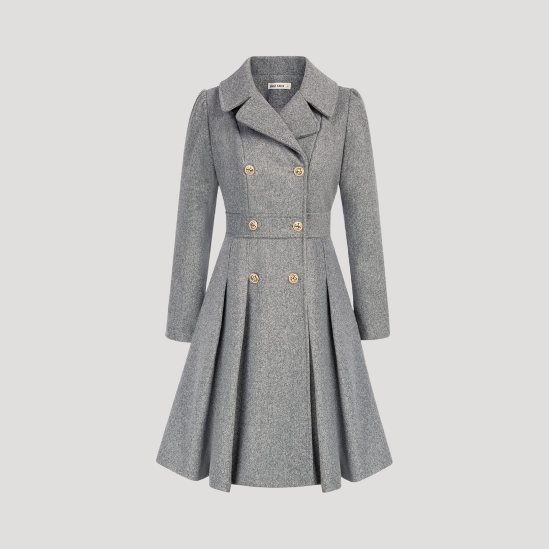 Caroline | Cappotto Incrociato Donna Doppiopetto Elegante