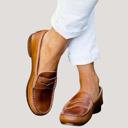 Elena | Scarpe Basse Donna Cuciture Visibili Comfort