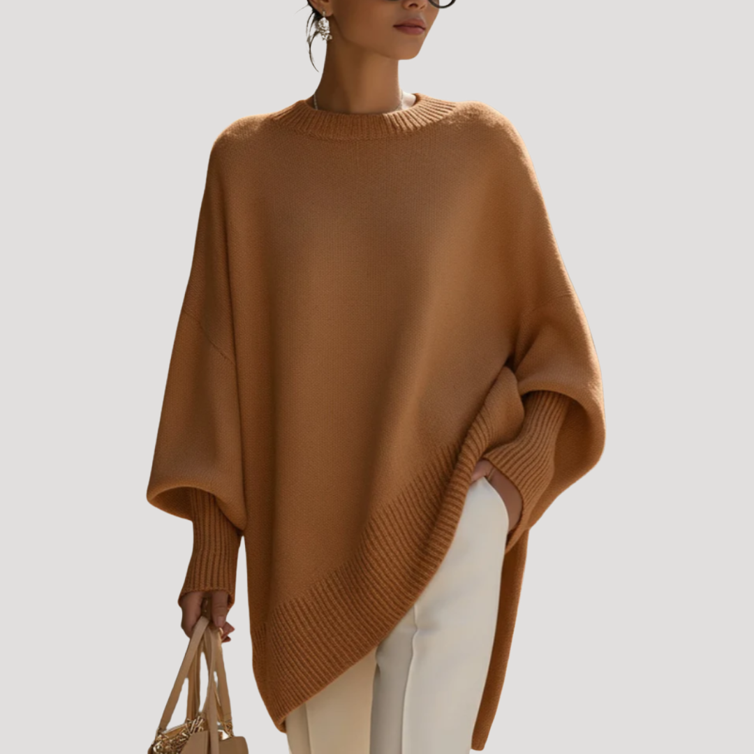 Valeria | Pull Poncho Donna Oversize in Maglia