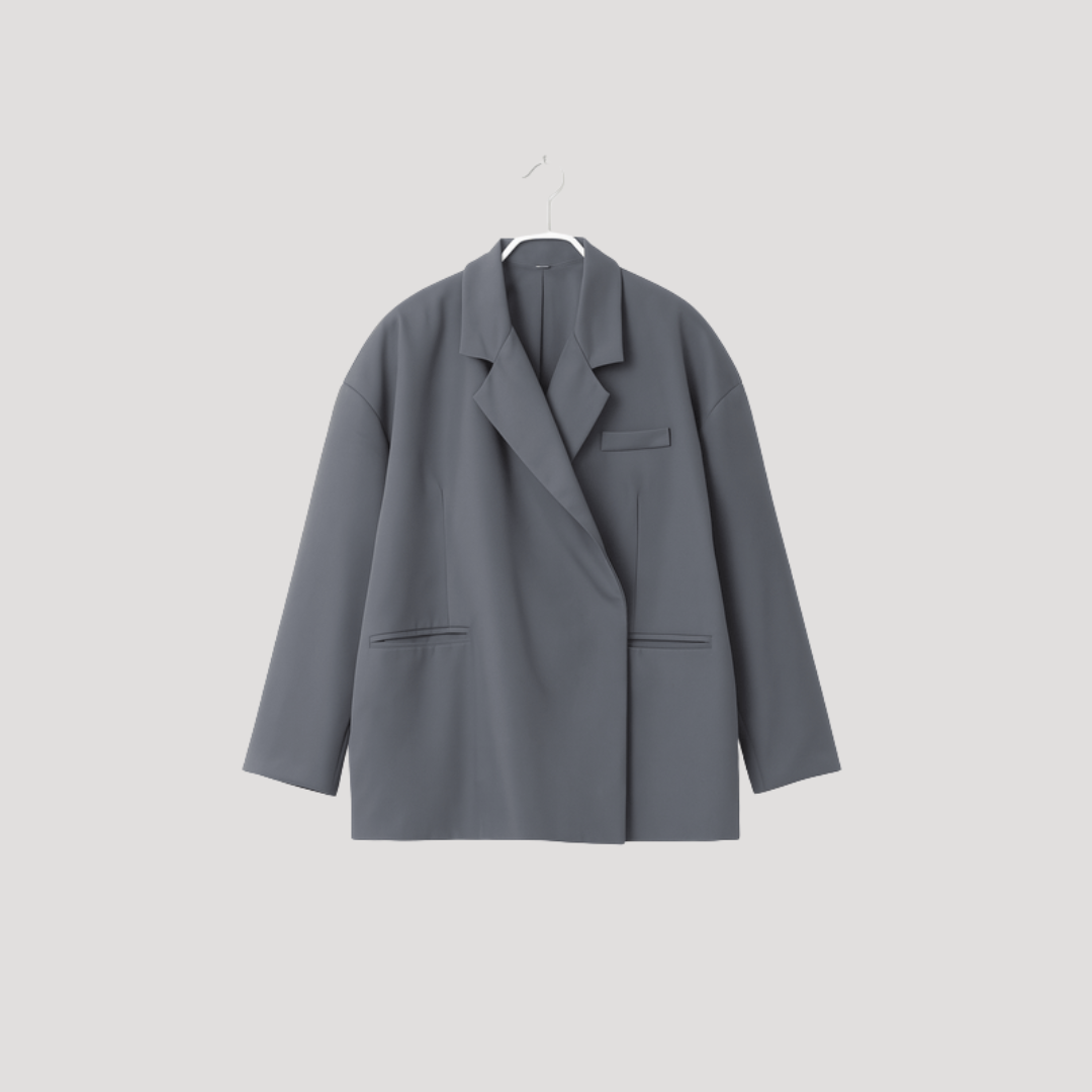 Genevieve | Blazer Lungo Donna Taglio Casual