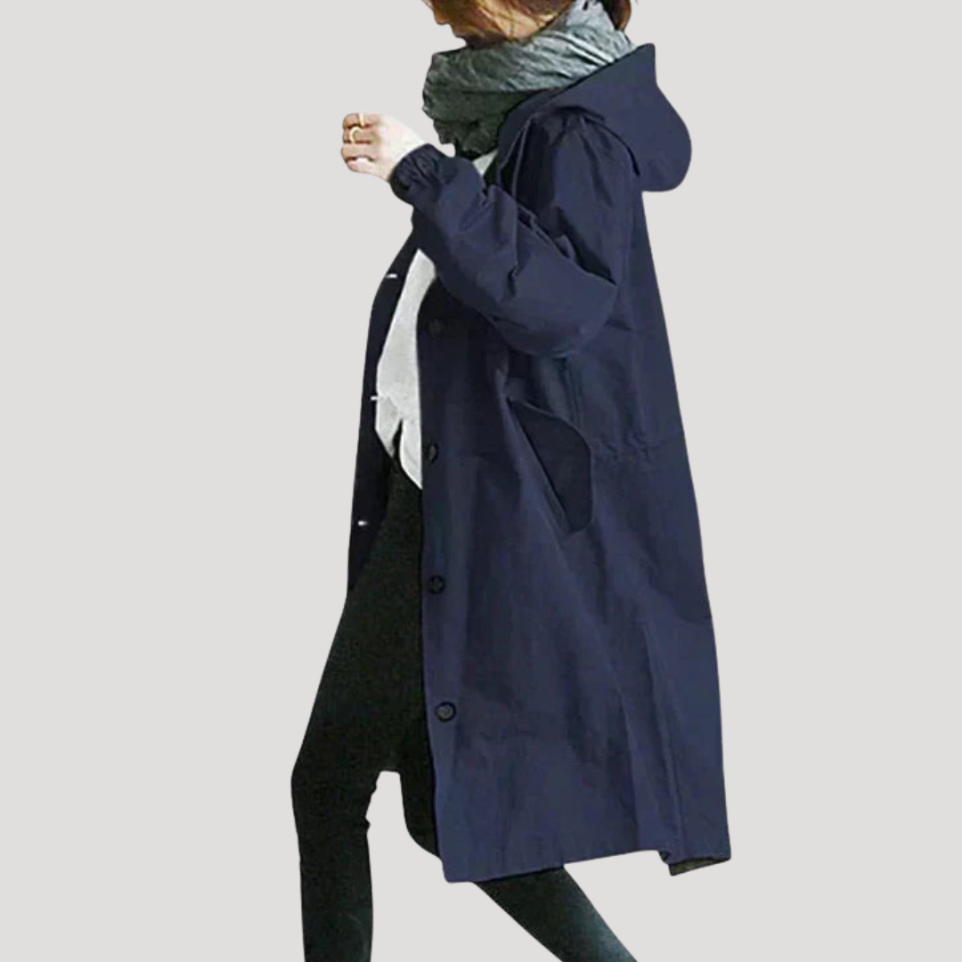 Marisa | Cappotto Donna Lungo Bottonato Elegante
