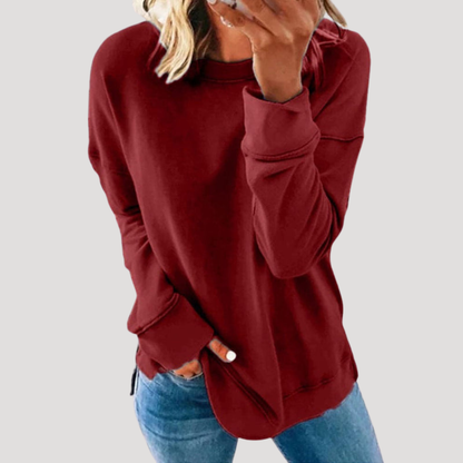 Marisol | Sweat Donna Oversize Maniche Lunghe