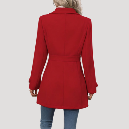 Mabel | Cappotto Lungo Donna Tailleur Bottonato