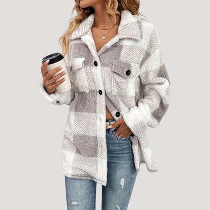 Fatima | Camicia Donna a Quadri Casual