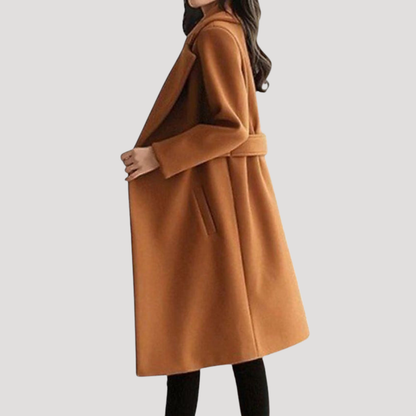 Roseline | Manteau Donna Classico Cinturato con Rever