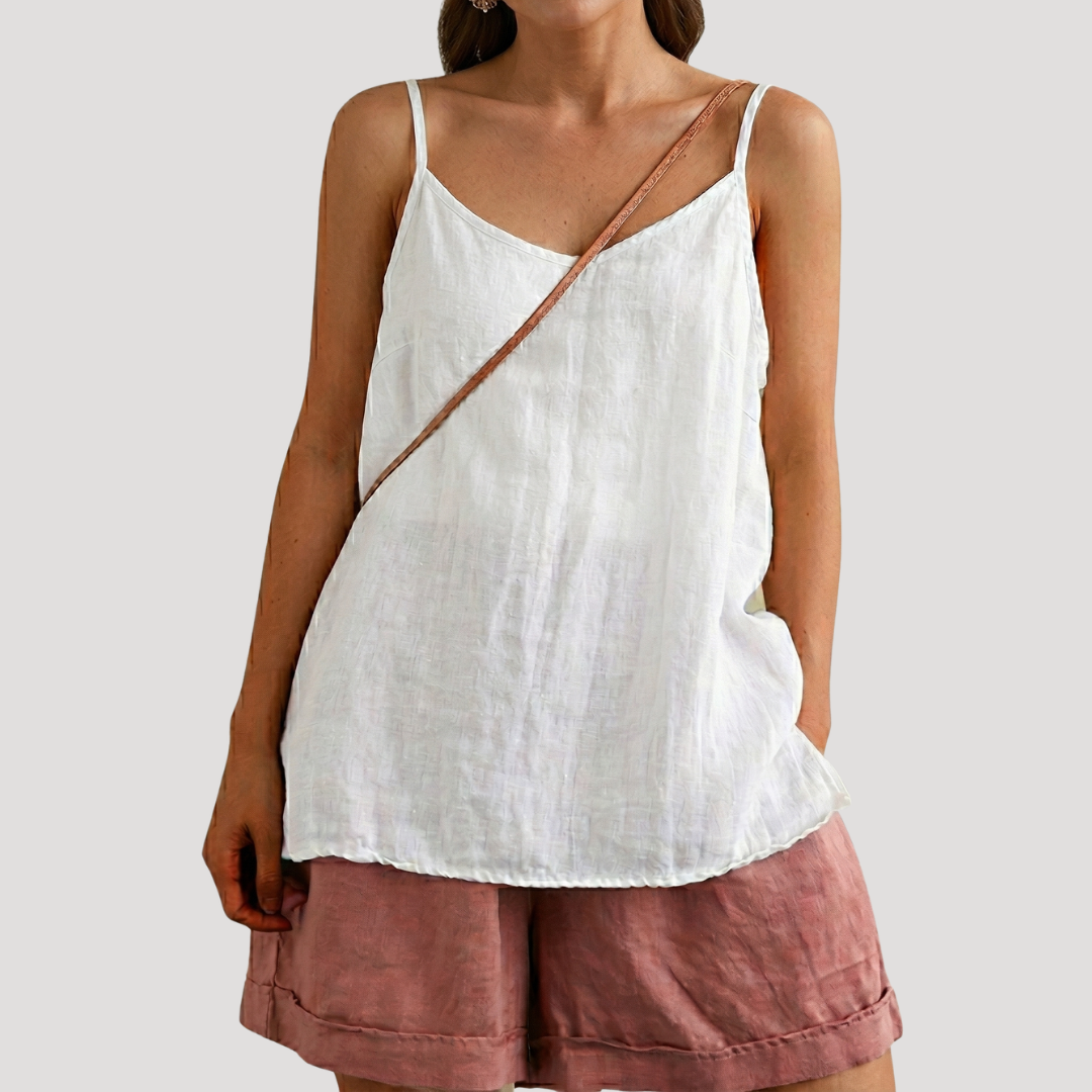 Margaret | Canotta Donna in Lino Leggero