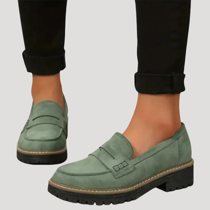 Nora | Mocassini comfort donna suola spessa