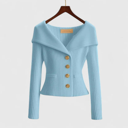 Luz | Maglione Donna Chic Col V Maniche Lunghe
