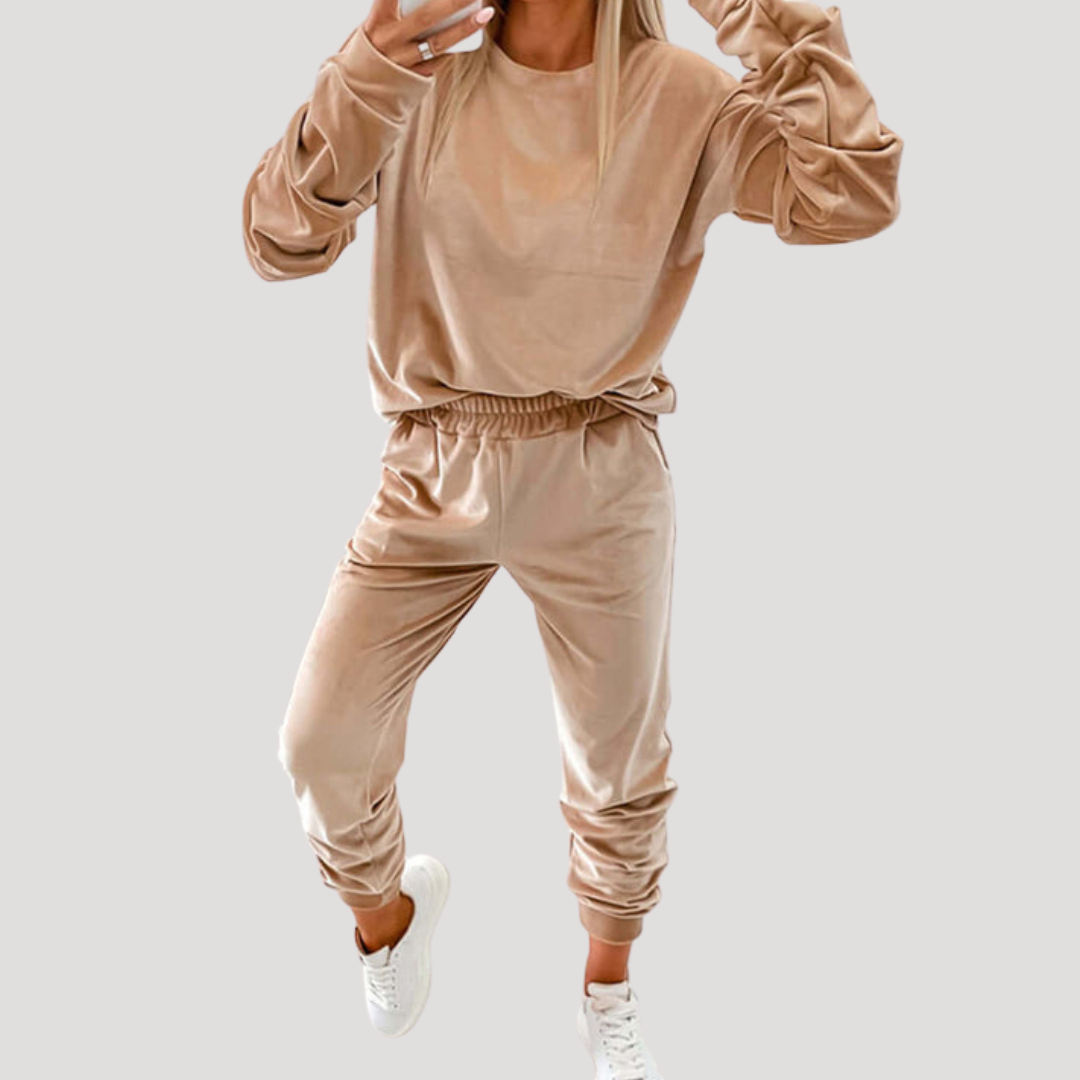Ariane | Completo Donna Felpa e Pantaloni Sportivi Casual