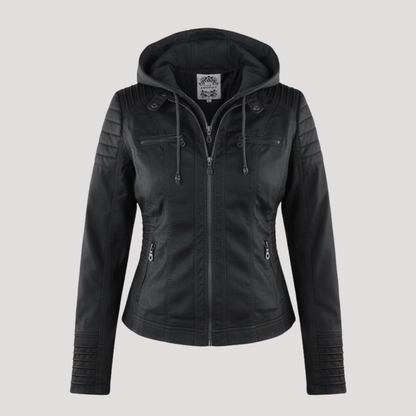 Lisette | Giacca Biker Donna Slim Fit con Dettagli Zip