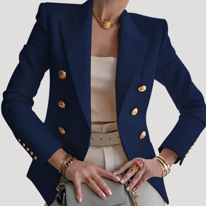 Ava | Blazer Donna Chic Bottoni Dorati