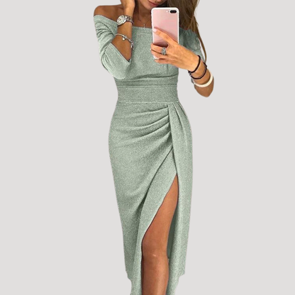 Susana | Robe midi donna elegante con spacco
