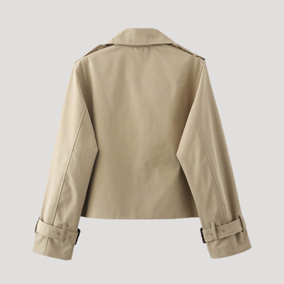 Matilde | Cappotto Trench Donna Incrociato a Doppiopetto