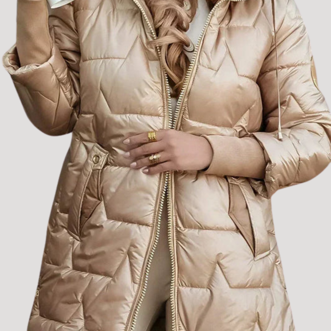 Cora | Giacca Donna Imbottita con Cappuccio Confortevole