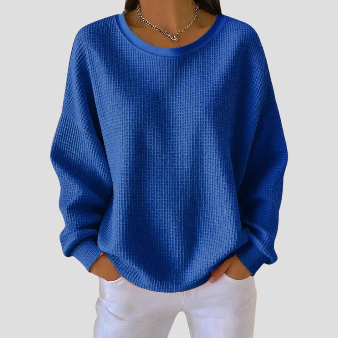 Esther | Pull Donna Maniche Lunghe Taglio Casual
