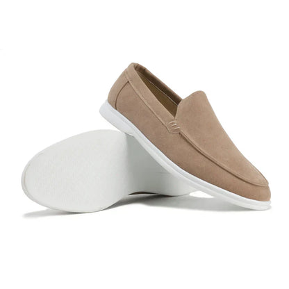 Gaetano | Mocassini slip-on con suola bianca da uomo