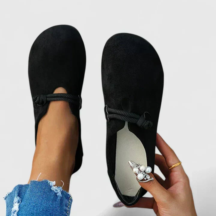 Lorena | Ballerine Donna Minimaliste Con Fascetta Annodata