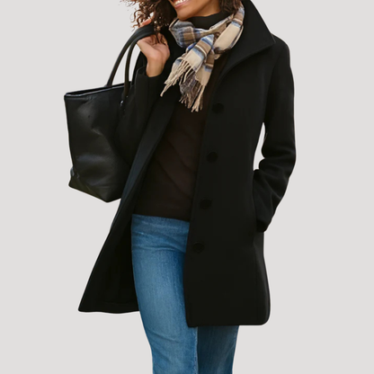 Lisa | Cappotto Classico Donna Bottone