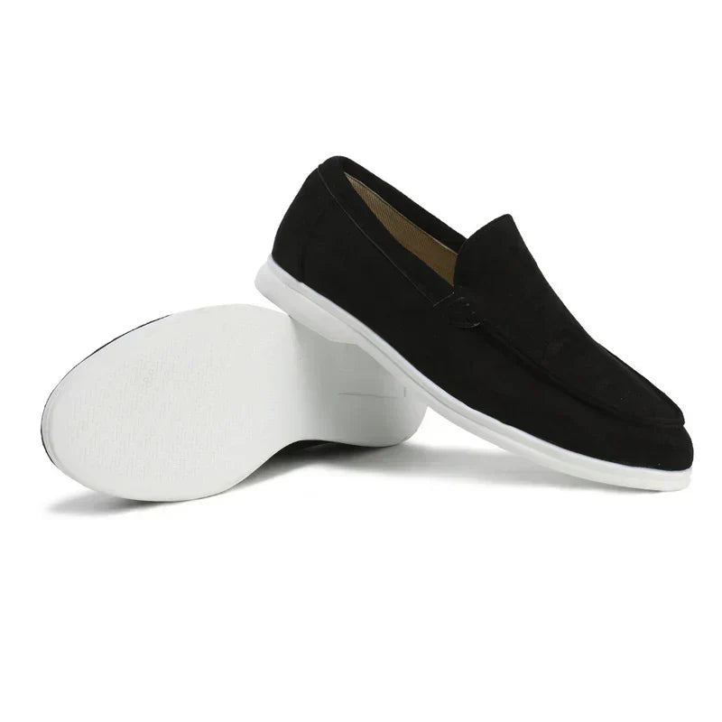 Gaetano | Mocassini slip-on con suola bianca da uomo