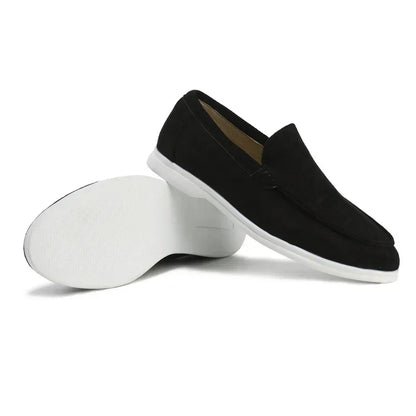 Gaetano | Mocassini slip-on con suola bianca da uomo