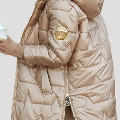 Cora | Giacca Donna Imbottita con Cappuccio Confortevole
