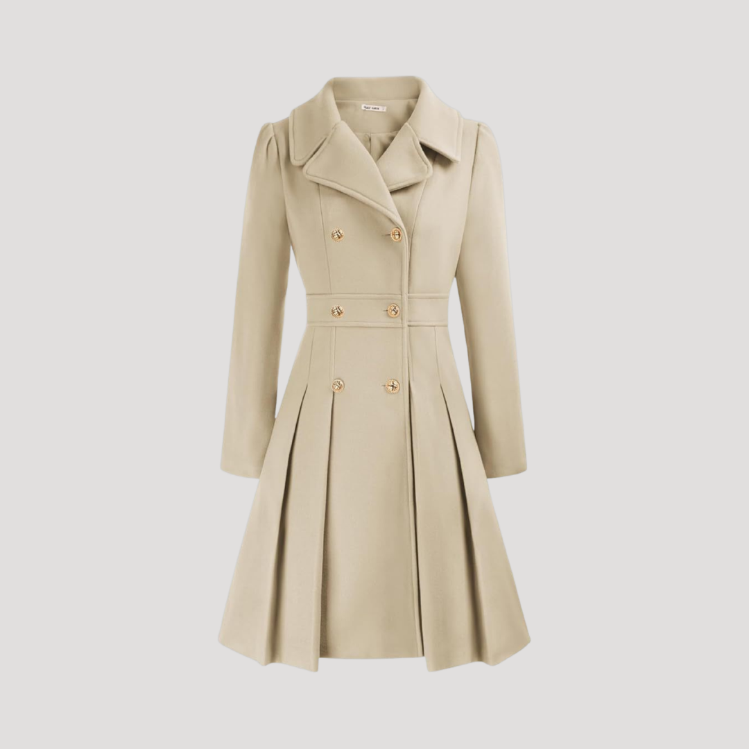 Caroline | Cappotto Incrociato Donna Doppiopetto Elegante
