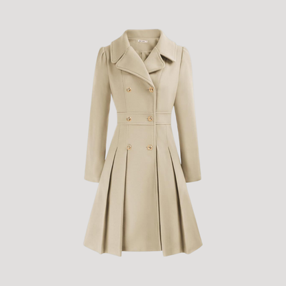 Caroline | Cappotto Incrociato Donna Doppiopetto Elegante