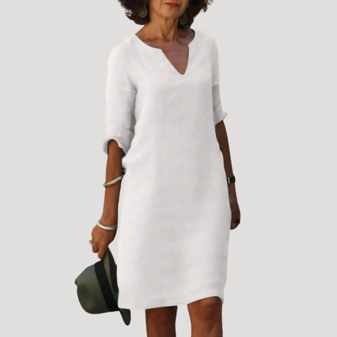 Laurette | Robe midi donna casual chic