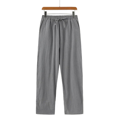 Donato | Pantaloni a vita elastica con coulisse e tasche da uomo