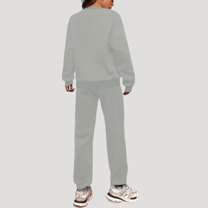 Liliana | Completo Donna Felpa e Pantaloni Sportivi con Caviglie Ristrette
