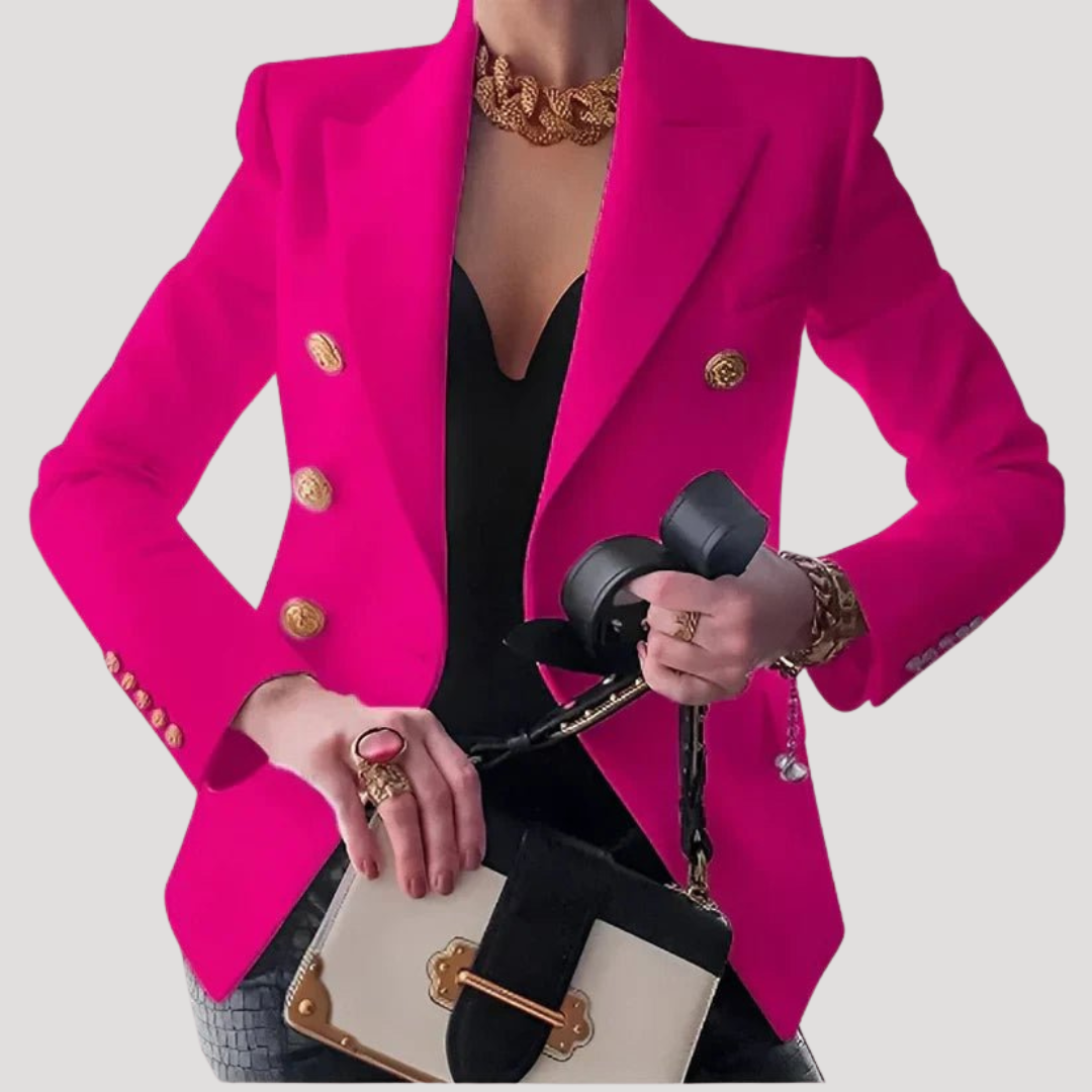 Ava | Blazer Donna Chic Bottoni Dorati