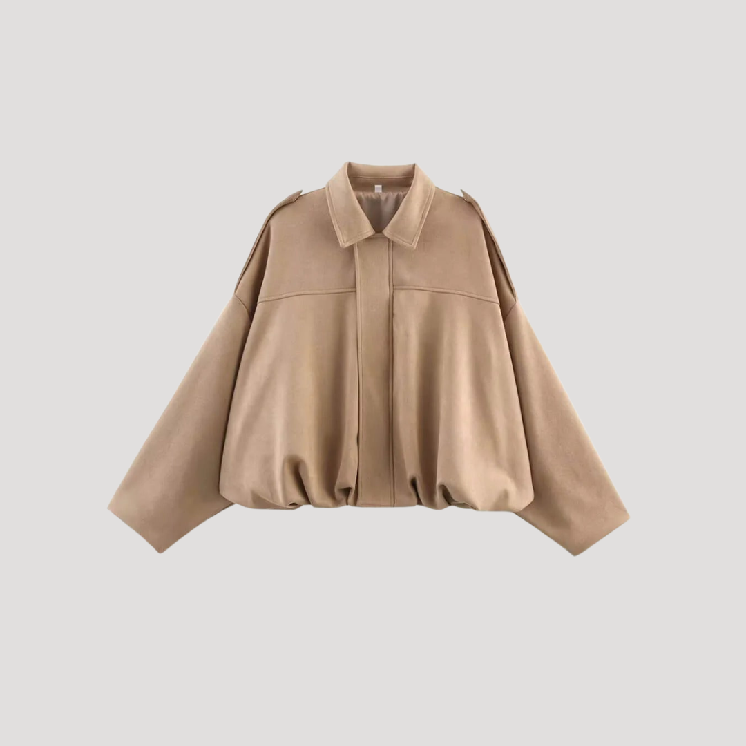Kathleen | Bomber Oversize Donna con Collo