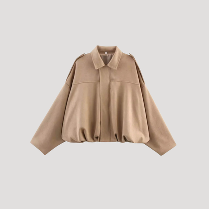 Kathleen | Bomber Oversize Donna con Collo
