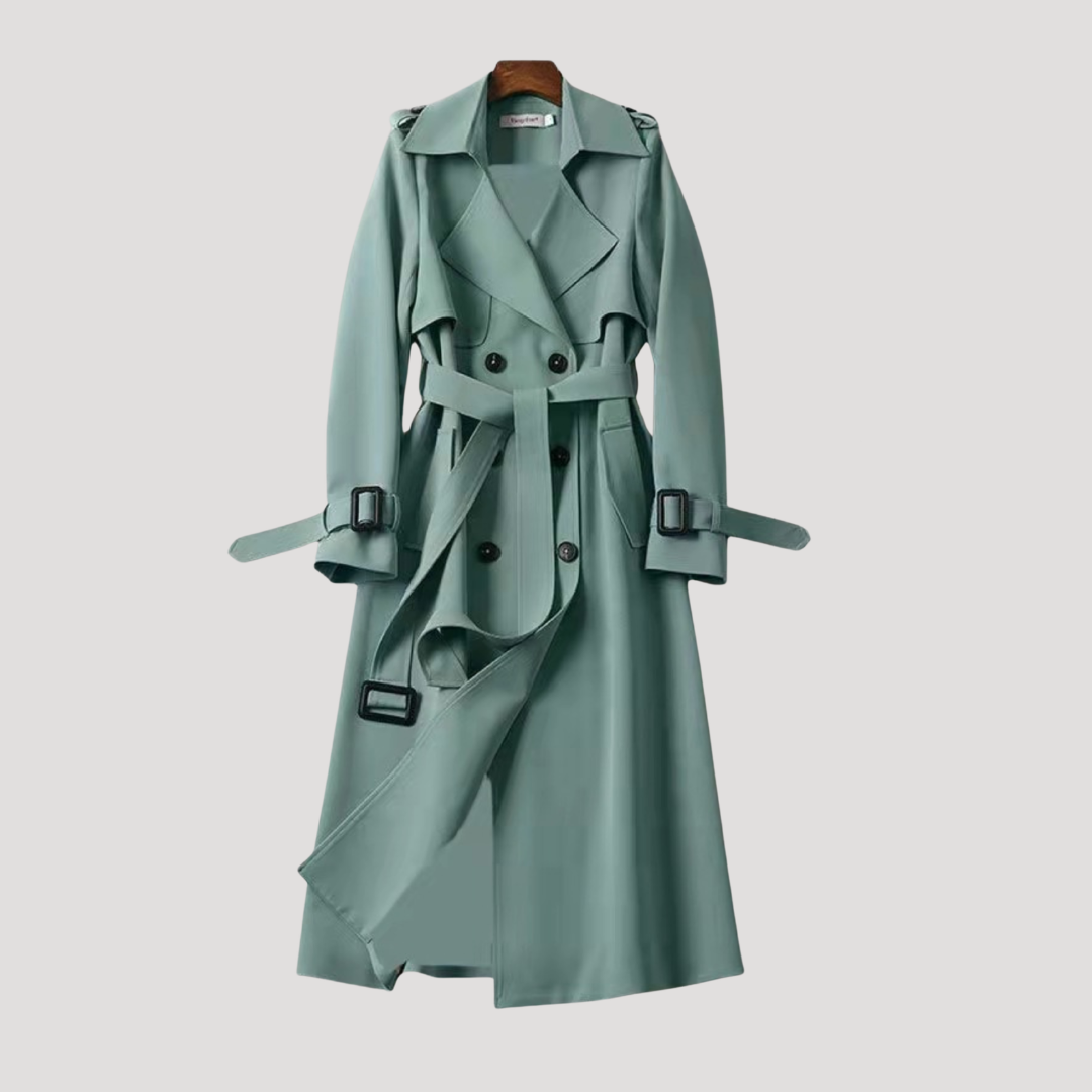 Odile | Trench Donna Con Cintura Doppiopetto