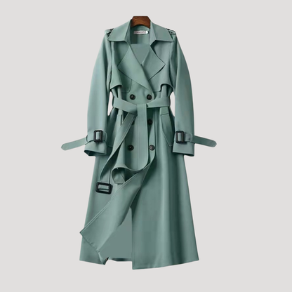 Odile | Trench Donna Con Cintura Doppiopetto